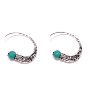 Silver Turquoise Earrings
